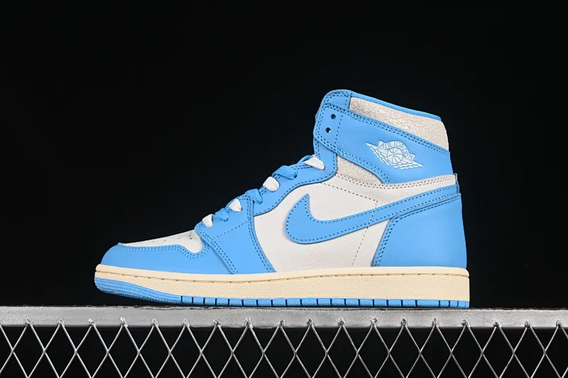 All Categories Air Jordan Jordan Series Basketball Shoes Air Jordan 1 High Special Price OG Version Air Jordan 1 High OG "UNC Reimagined" AJ1 Joe 1 Old North Carolina Blue DZ5485-402
